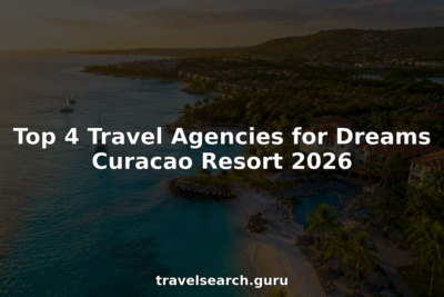 Aerial view of Dreams Curacao Resort and beach