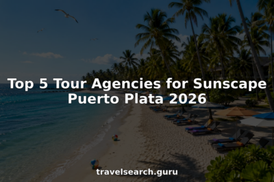 Sunscape Puerto Plata resort beach with loungers and palm trees