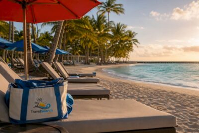 Pristine beach and ocean at Impressive Royal Resorts