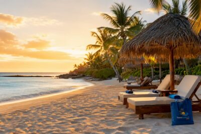 Pristine beach of Zoëtry Agua Punta Cana resort