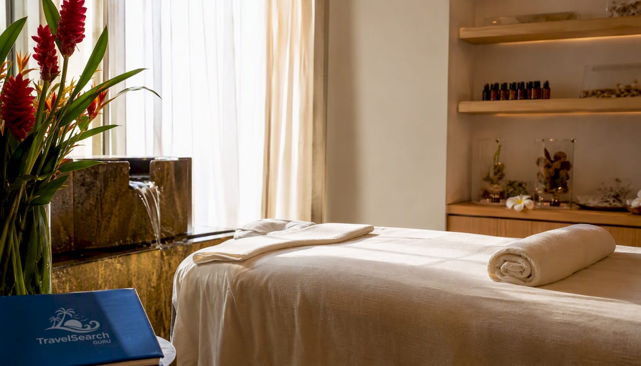 Excellence Punta Cana: The Honest Guide for Couples 3 Peaceful spa treatment room at Miilé Spa, Excellence Punta Cana