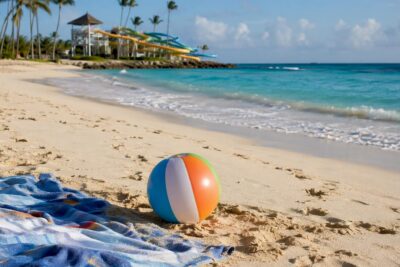 Beach and waterpark at Grand Bahia Principe Punta Cana