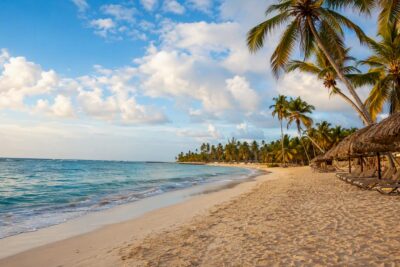 Punta Cana resort beach shoreline